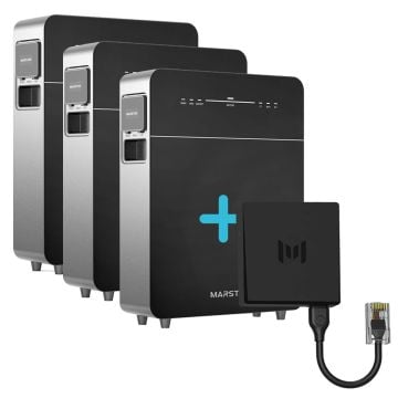 Marstek Venus E 3.0 thuisbatterij 15,36 kWh met P1 meter (3 batterijen)