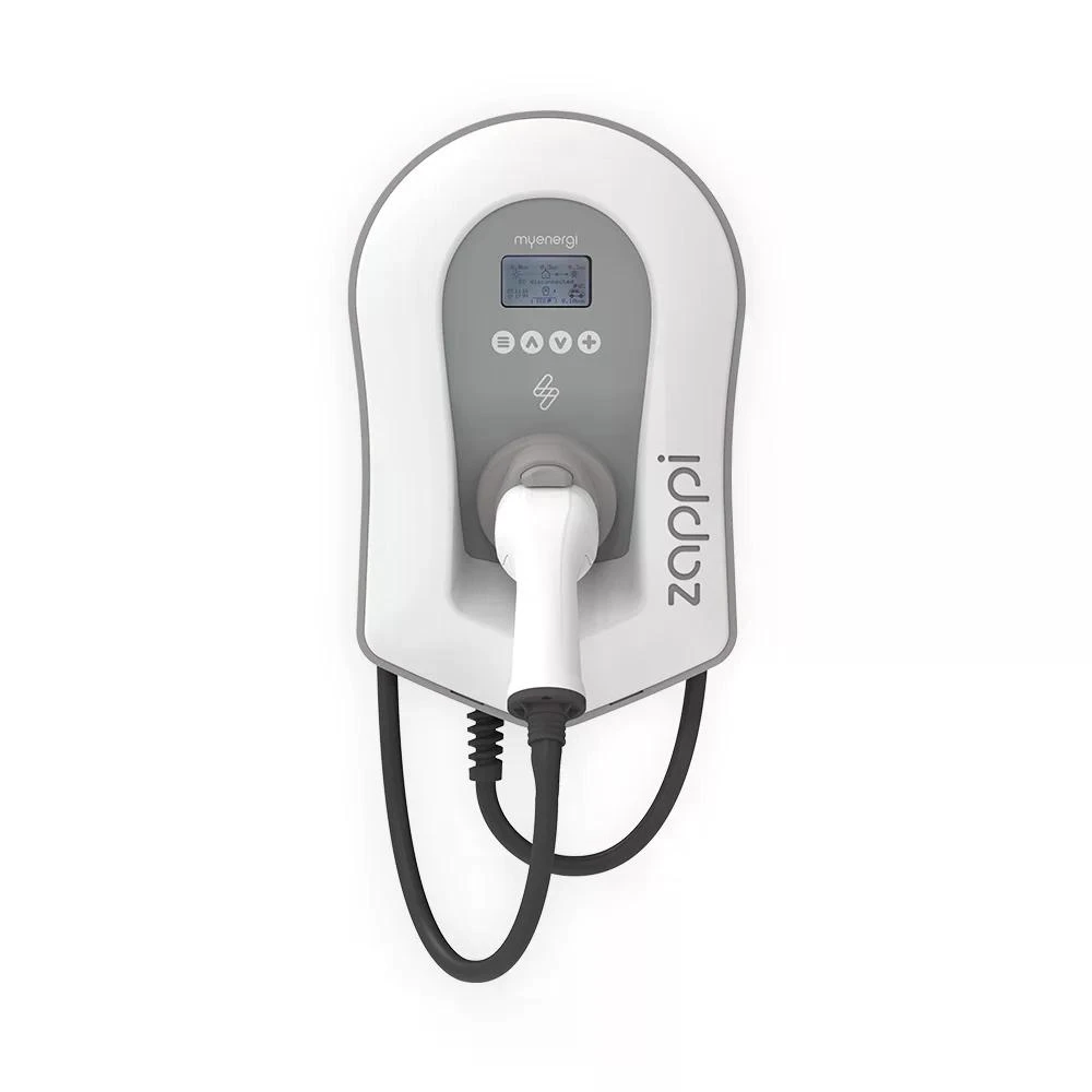 myenergi Zappi V2.1 laadpaal 22kW type 2 vaste kabel 6,5 meter - wit (ZAPPI-2H22TW-T)