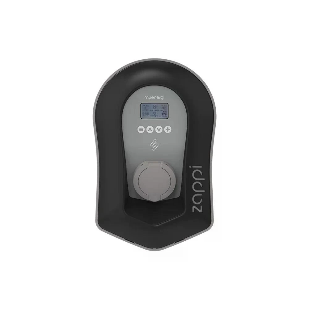 myenergi Zappi V2.1 laadpaal 22kW type 2 socket - zwart (ZAPPI-2H22UB-T)