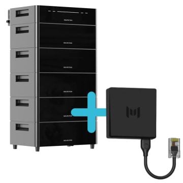 Marstek Venus D omvormer + 6x batterij 14,16 kWh set met P1 meter