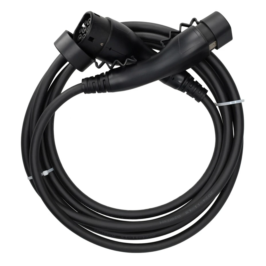 EVHUB laadkabel 22kW type 2 naar type 2 - 8 meter