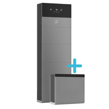 Hoymiles HiOne 1-fase 6 kW hybride omvormer met thuisbatterij 40 kWh en uitbreidingskit