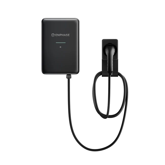 Enphase IQ EV Charger 2 laadpaal 22kW MID Type 2 vaste kabel 7m - zwart