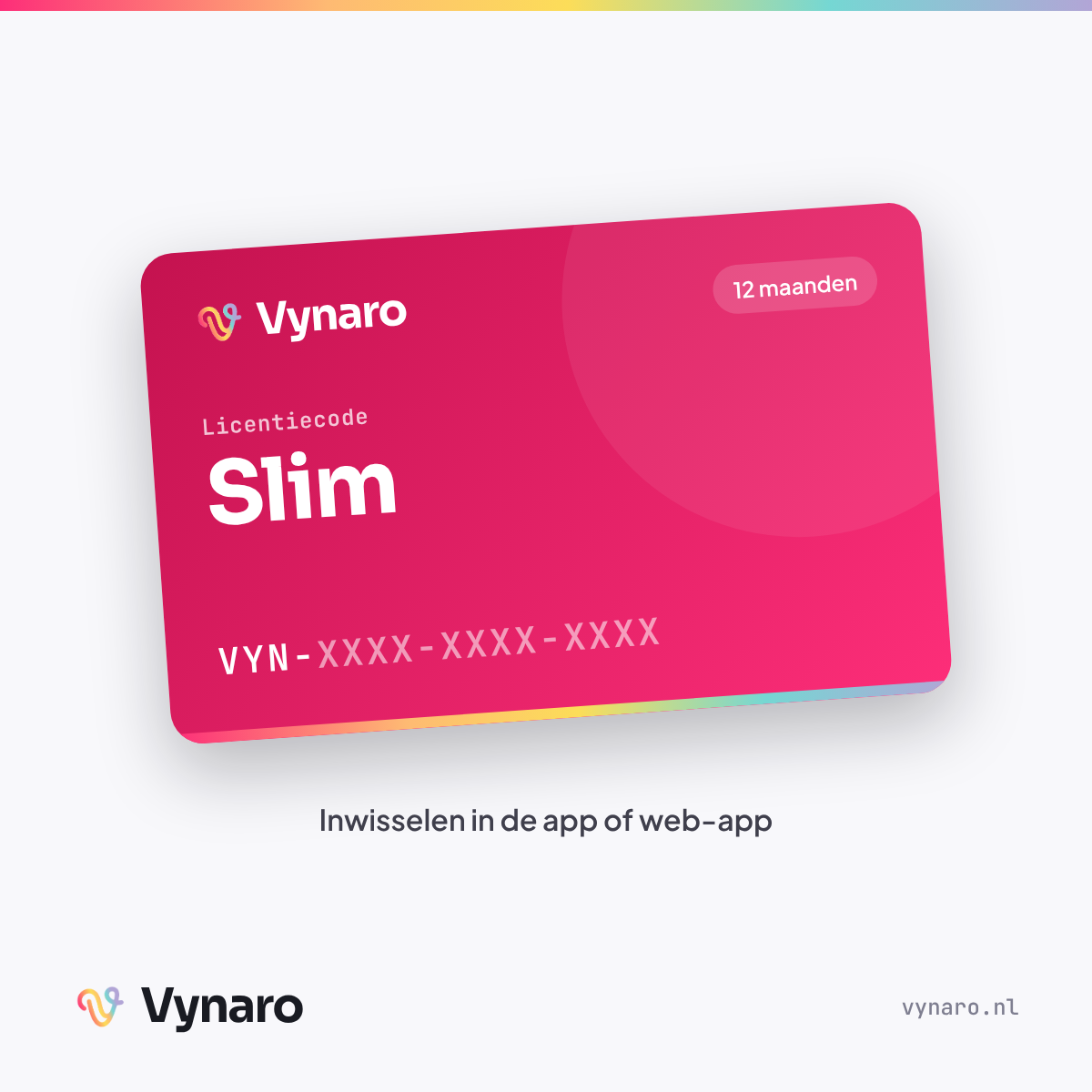 Licentiecode Vynaro Slim — 12 maanden